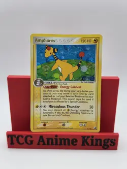 Ampharos 1/115 EX Unseen Forces Reverse Holo Rare Pokemon Card 2005 - Image 1