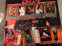 7th GENERATION ( WYRM ) CCG Tribal Deck: RAGE Werewolf White Wolf TCG, 82 cards - Image 1