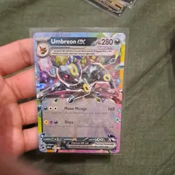 Pokemon TCG Umbreon EX 60/131 Prismatic Evolutions Double Rare M/NM English - Image 1