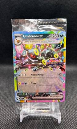 Umbreon ex 60/131 Stamped Pokemon Prismatic Evolutions Promo Sealed - Image 1