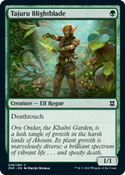 x1 Tajuru Blightblade - Zendikar Rising - NM - MTG - Image 1