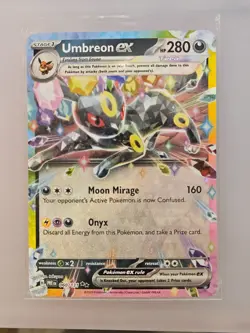 Umbreon ex - 060/131 #60/131 (Holo) (NM) SV: Prismatic Evolutions PRE Pokemon - Image 1
