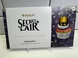 MTG Secret Lair Purr Majesty Foil Edition - Image 1