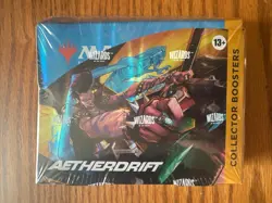 Collector Booster Box Aetherdrift DFT MTG New Sealed English - Image 1