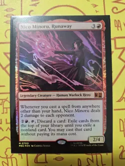 MTG Nico Minoru, Runaway Foil 0700 - Marvel Super Heroes - Image 1