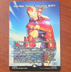 Magic: The Gathering Iron Man, Titan of Innovation Mythic Reg Eng 0091 - Image 1