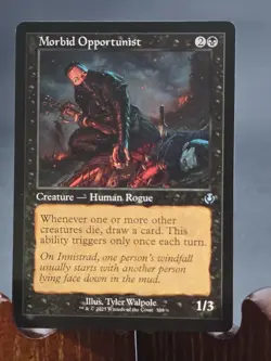 Morbid Opportunist (Retro Frame) Innistrad Remastered MTG Regular Lightly Played - Image 1