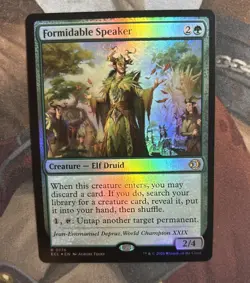 MTG - Formidable Speaker (176/451) - FOIL Rare Lorwyn Eclipsed - Near Mint NM - Image 1