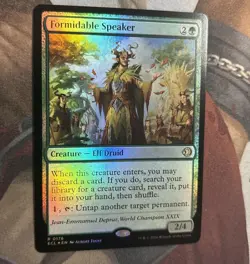 MTG - Formidable Speaker (176/451) - FOIL Rare Lorwyn Eclipsed - Near Mint NM - Image 3
