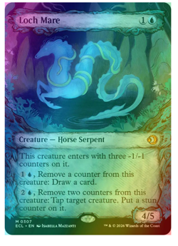Loch Mare - Foil - Showcase Lorwyn Eclipsed MTG - Image 1
