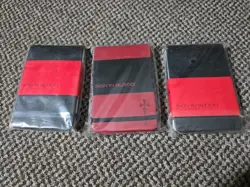 Sign In Blood Spellbooks Life Total Notepads for MtG. Lot of 3: 2 Black, 1 Red - Image 1