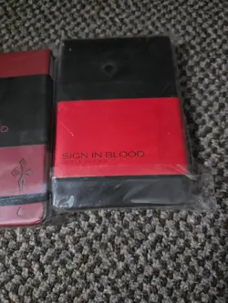 Sign In Blood Spellbooks Life Total Notepads for MtG. Lot of 3: 2 Black, 1 Red - Image 4