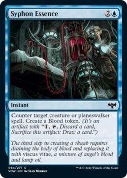 x1 Syphon Essence - Innistrad: Crimson Vow - NM - MTG - Image 1