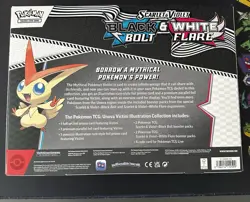 Pokemon S&V Black Bolt & White Flare Victini Illustration Collection Box Sealed - Image 2