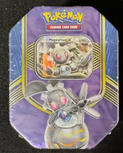 Pokemon MAGEARNA EX 2016 Battle Heart Collector Tin Factory Sealed - Image 1