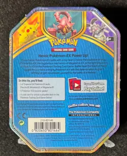 Pokemon MAGEARNA EX 2016 Battle Heart Collector Tin Factory Sealed - Image 4