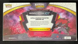 POKEMON 2018 SHINY ZOROARK GX SHINING LEGENDS Special Collection Box SEALED - Image 2