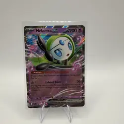 Pokemon TCG Black Bolt 044/086 - Meloetta ex - Holofoil Double Rare NM - Image 1