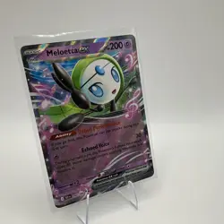 Pokemon TCG Black Bolt 044/086 - Meloetta ex - Holofoil Double Rare NM - Image 2