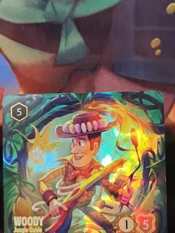 Lorcana Foil Woody - Jungle Guide Set Champs Top-8 + Participation Non Foil - Image 4