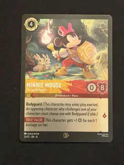 Minnie Mouse Daring Defender 35/P2 Foil Promo LP Disney Lorcana DLPC - Image 1