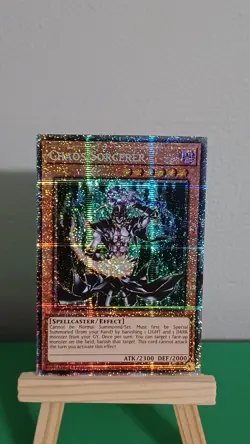 2025 Yugioh Chaos Sorcerer MP25-EN019 Starlight Rare 1st Edition - Image 3