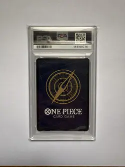 2024 One Piece OP08 EN Treasure Rare #109 Monkey D. Luffy PSA 9 MINT - Image 2