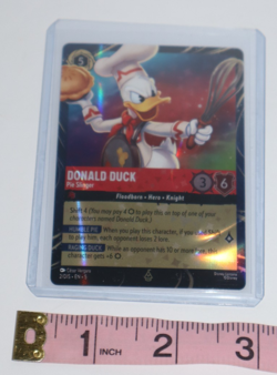 Disney LORCANA Epcot Quest Ravensburger Exclusive DONALD DUCK Card - Image 3