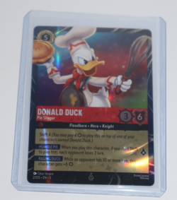 Disney LORCANA Epcot Quest Ravensburger Exclusive DONALD DUCK Card - Image 5