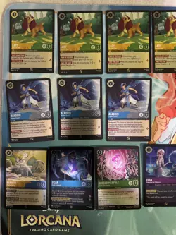 Huge Lorcana 25 cards promo Lot fabled whispers Jafar archazia elsa tinker bell - Image 2