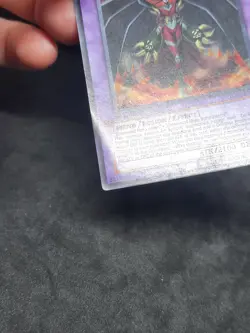 Yugioh Evil HERO Inferno Wing GLAS-EN038 Ultra Rare 1st Edition MP - Image 3