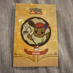 Eevee Cafe Mix Cracked Ice Holo Pokemon Electric Card Database - Image 1