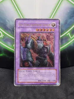 Yugioh Evil Hero Lightning Golem GLAS-EN039 Ultimate Rare HP - Image 1