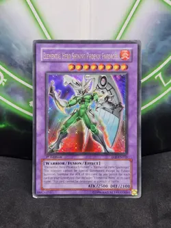 Yugioh Elemental Hero Shining Phoenix Enforcer EOJ-EN033 Ultra Rare 1st Ed HP - Image 1
