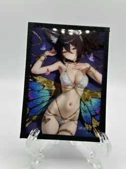 Tingyun DP-06 Black Glitter Reluctant Card Set Honkai Star Rail - Image 1