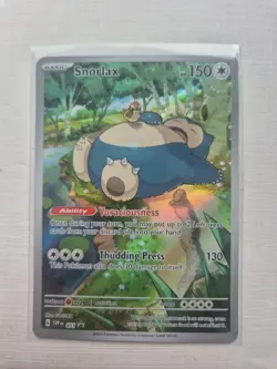 Snorlax 051 Promo Card ETB 151 Series - Image 1