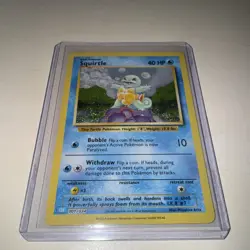 Squirtle 001/034 Trading Card Game Classic Holo - Image 1
