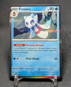 Froslass Holo Rare Water SV06: Twilight Masquerade Pokemon TCG Card 053/167 - Image 1