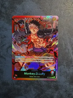 ST10-002 Monkey D Luffy Leader The Three Captains One Piece Card Game ccg - Image 1