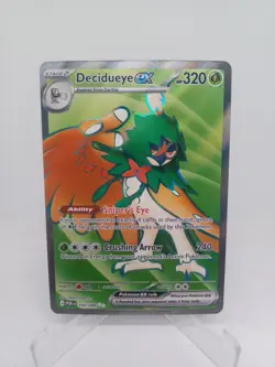 Decidueye EX 100/088 : Double Rare Full Art - Perfect Order Pokemon TCG Card - Image 1