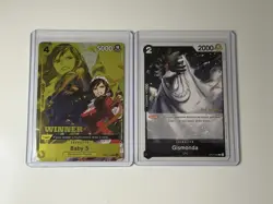 Baby 5 Winner Pack 2026 Vol. 1 One Piece Card OP12-112 + Gismonda OP07-084 - Image 1