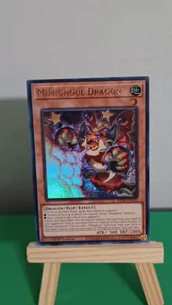 2025 Yugioh Mimighoul Dragon MP25-EN235 Ultra Rare 1st Edition - Image 3