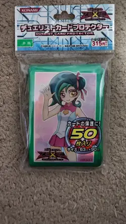 YuGiOh ZEXAL Tori Meadows 50 pcs Card Sleeve USA Seller Ships Immediately - Image 1