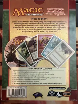 VINTAGE 2001 Magic The Gathering 7th Edition Starter Level Card Game Set - Image 2