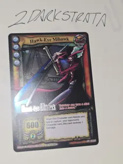 One Piece Collectible Card Game Hawk Eye Mihawk SR CH026 - Image 1