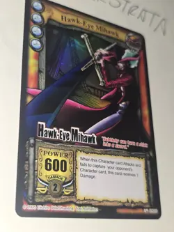 One Piece Collectible Card Game Hawk Eye Mihawk SR CH026 - Image 2