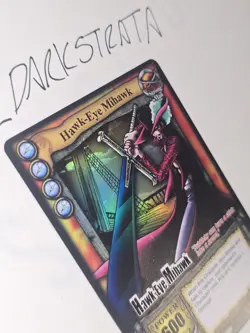 One Piece Collectible Card Game Hawk Eye Mihawk SR CH026 - Image 4