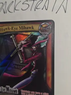 One Piece Collectible Card Game Hawk Eye Mihawk SR CH026 - Image 5