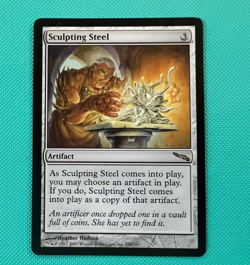 Sculpting Steel - Mirrodin - MTG - Magic the Gathering - Image 1