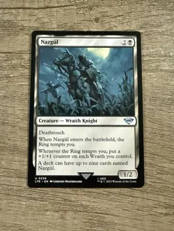 Nazgul Uncommon 339 Lord Of The Rings Near Mint Pack Fresh - Image 1